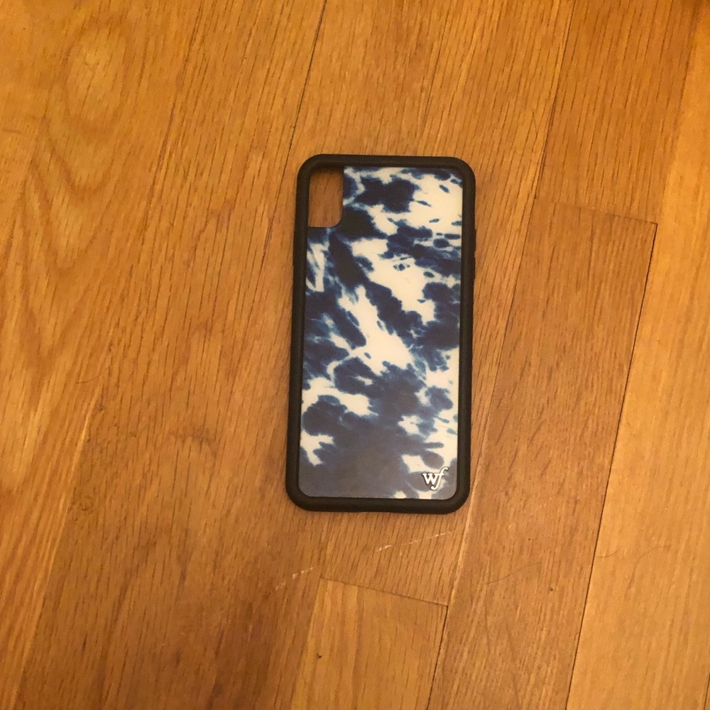Wildflower Tie die phone case XS MAX